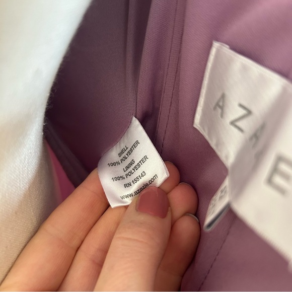 Plum Lavender Formal Prom Dress - Picture 9 of 9